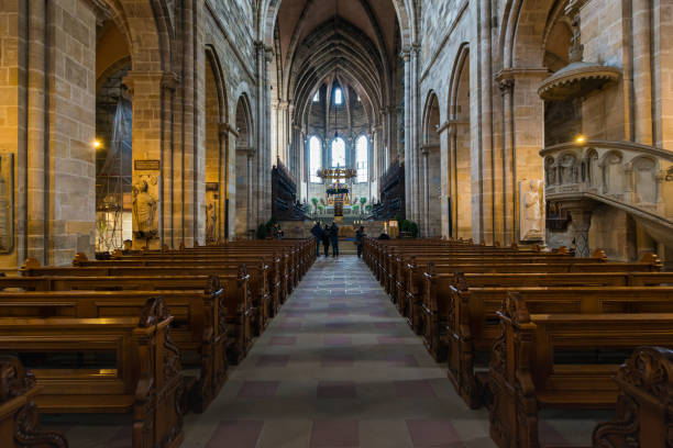 istock Interior of Bamberg Cathedral in Bamberg, German 1282313489