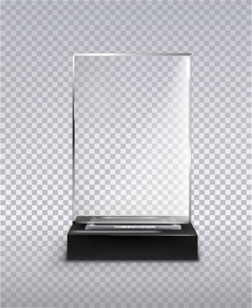 istock glass award in the form of a rectangle on a transparent background vector illustration 1282314828