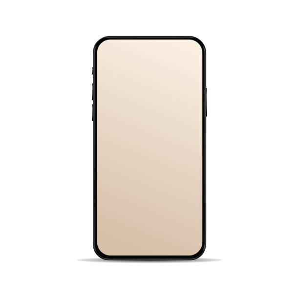 istock Realistic, elegant, modern, smartphone collection with applications and colorful screens. 1282315784