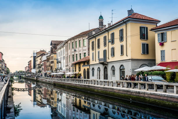 istock Beautiful Milanese Canal 1282319907