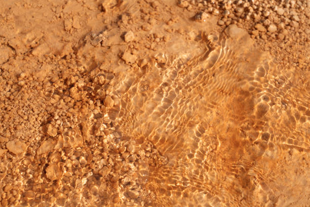 istock Underwater mineral with brown rock. 1282319941