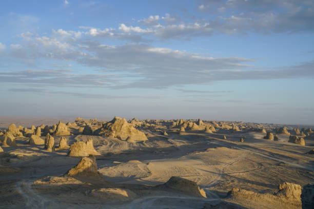 istock Hills and erosion terrain, natural background. 1282323100