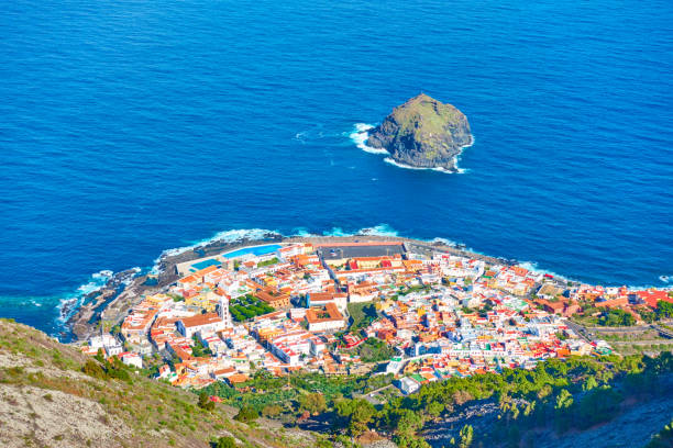istock Garachico town by the ocean in Tenerife 1282329367