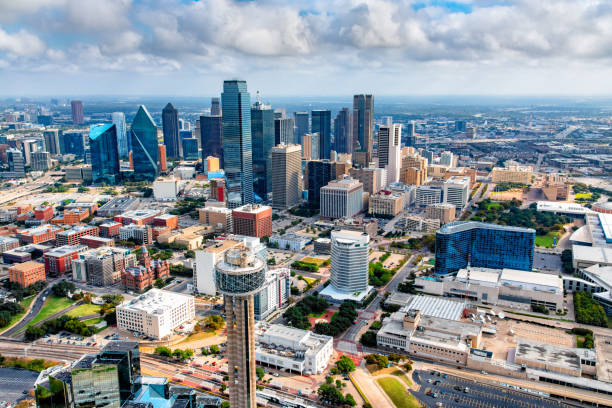 istock Aerial View of Downtown Dallas 1282331460