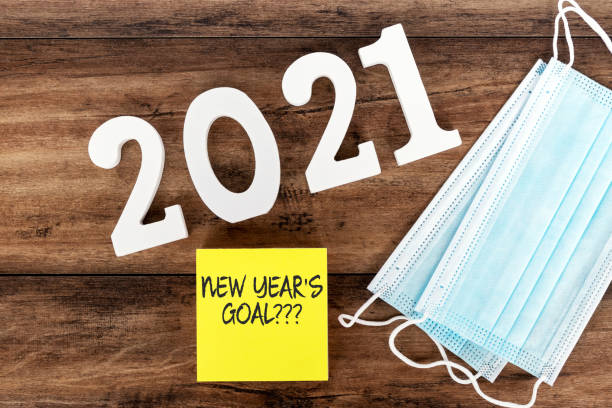 istock Number 2021 and surgical mask 1282331477