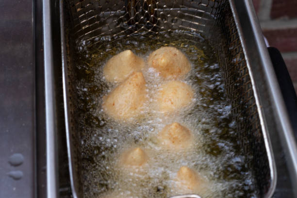 istock Coxinha, Brazilian Fried Chicken Snack 1282334404