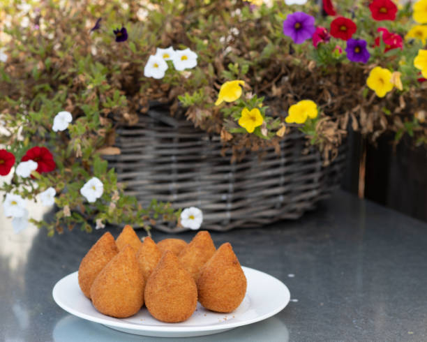 istock Coxinha, Brazilian Fried Chicken Snack 1282336298