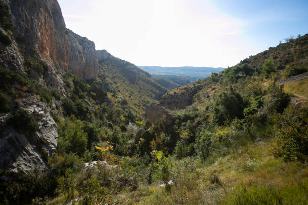 istock Chimiachas coat route in the Sierra de Guara. 1282340163
