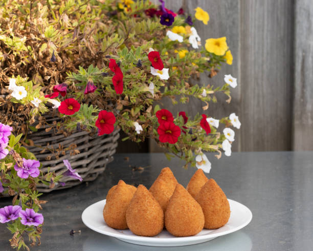 istock Coxinha, Brazilian Fried Chicken Snack 1282342339