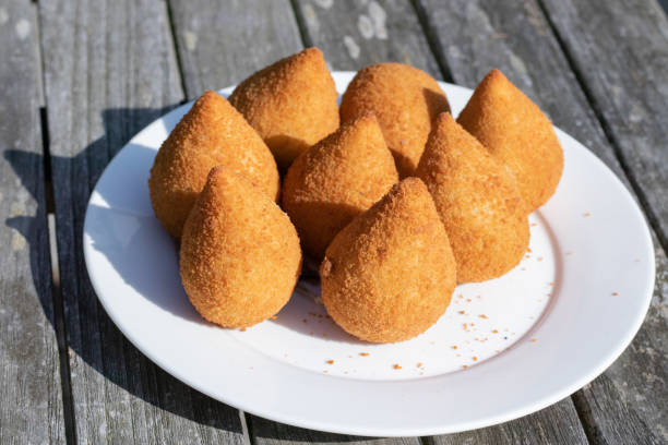 istock Coxinha, Brazilian Fried Chicken Snack 1282342341