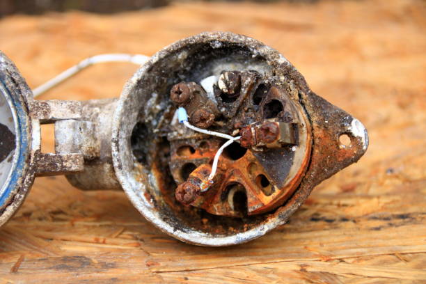 istock Temperature sensor of an eccentric screw pump defective after water ingress 1282349533