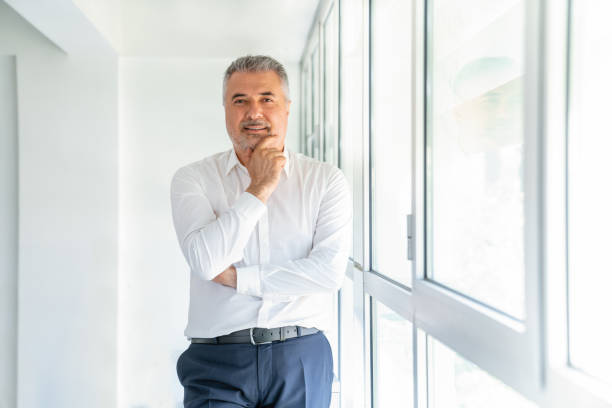 istock Senior Businessman Portrait 1282350423