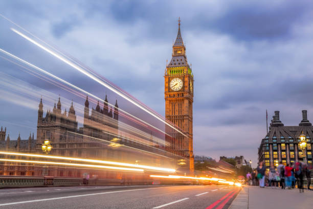 istock Big Ben in the evening, London, England, UK 1282362494