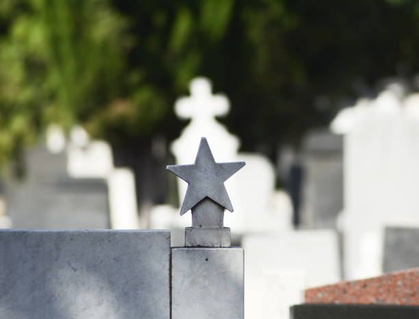 istock marble star and blurred marble cross 1282367705