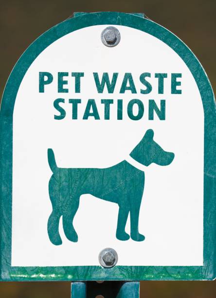 istock Sign -- Pet Waste Station 1282368888