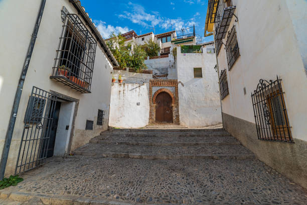 Albaicin street in Granada