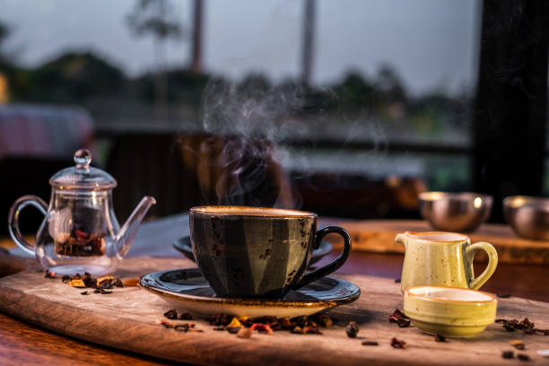 istock Cup of hot herbal tea 1282383387