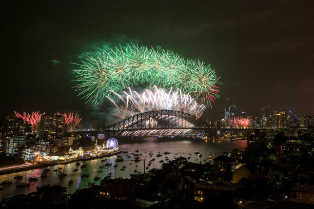 istock New Year's Eve in Sydney Australia 1282388590