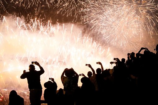 Australians Celebrate New Year's Eve with fireworks