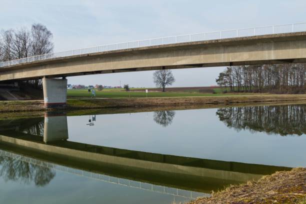 istock Road Bridge over Main Danube Canal Bavaria 1282392495
