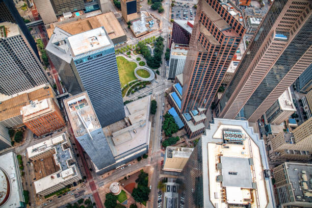 istock Directly Above Downtown Dallas 1282400015