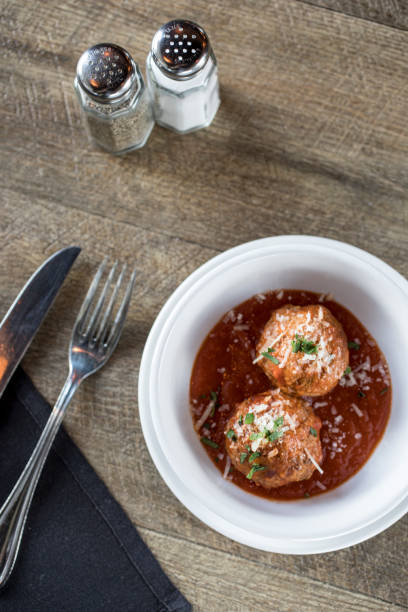 Arancini Served in Italian Restaurant