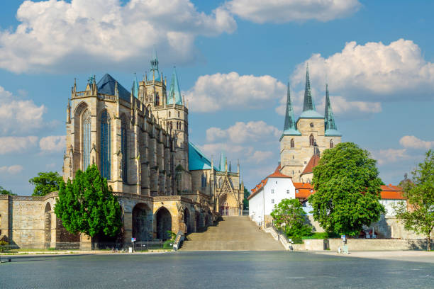 istock Dom hill of Erfurt Germany 1282401074