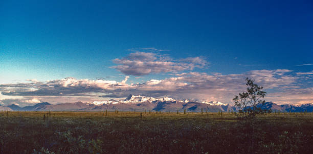Alaska - Wrangell-St. Elias NP Mountains Panorama - 1997