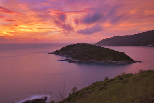 istock Naiharn Bay during sunset 1282428745