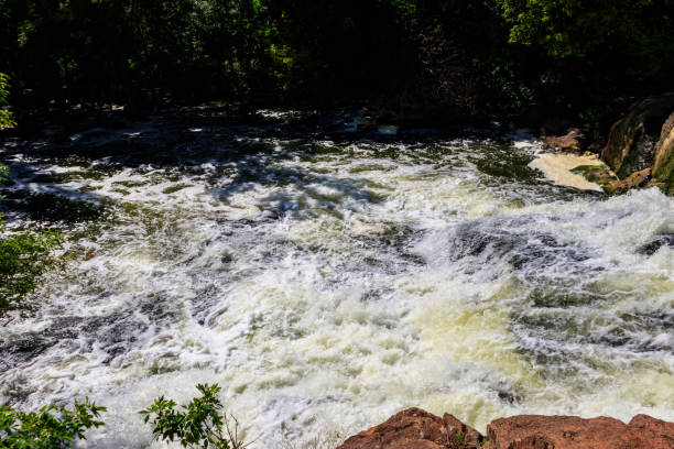 istock Rapids on the Inhulets river in Kryvyi Rih, Ukraine 1282433355