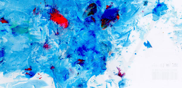 istock Abstract background of watercolor on paper texture 1282436659