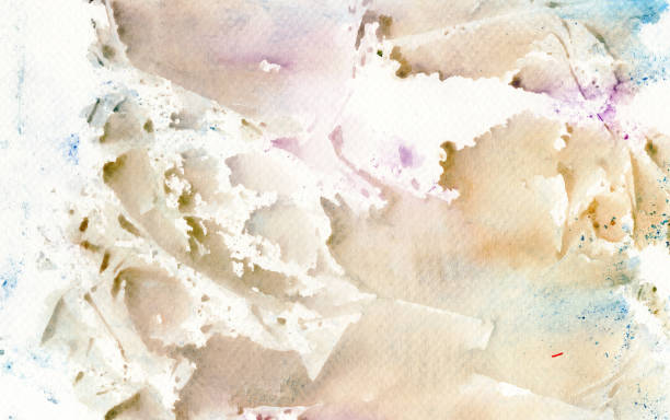 istock Abstract background of watercolor on paper texture 1282436945