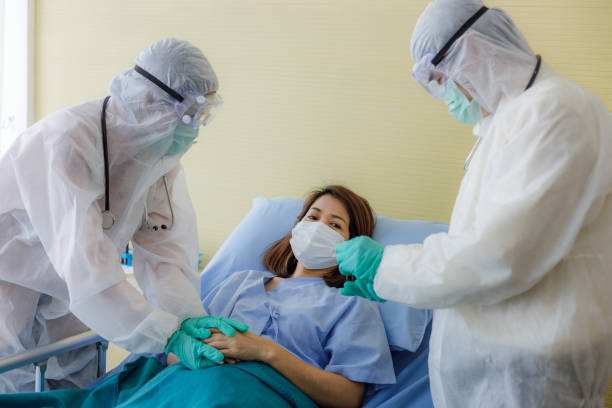 istock Caring for people infected with the COVID 19 1282440761