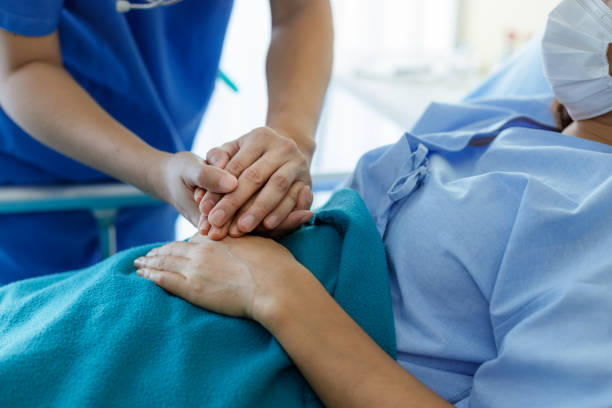 istock Caring for people infected with the COVID 19 1282440852