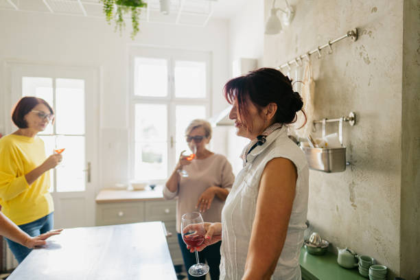 istock Good wine and good times 1282444376