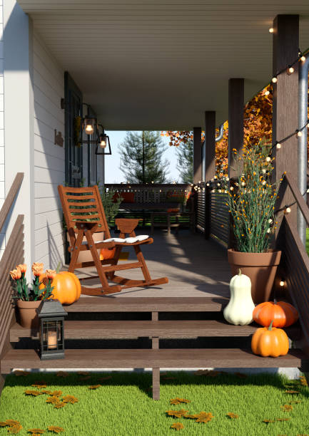 istock 3D illustration autumn cottage 1282451997