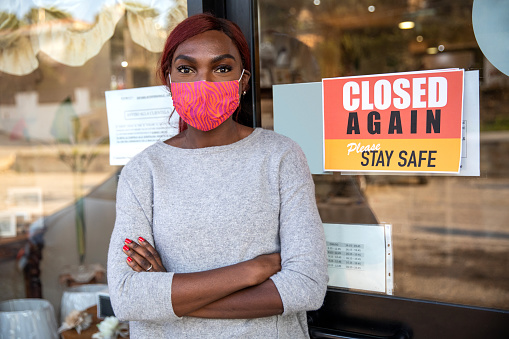 Retail places and store closed again due to pandemic emergency