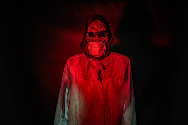 istock Halloween Character Mr. Covid 2020 1282455796