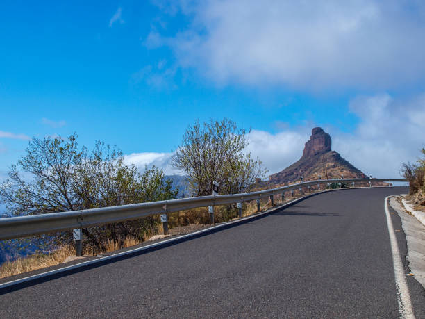istock Road through mountains at Gran Canaria island 1282456933