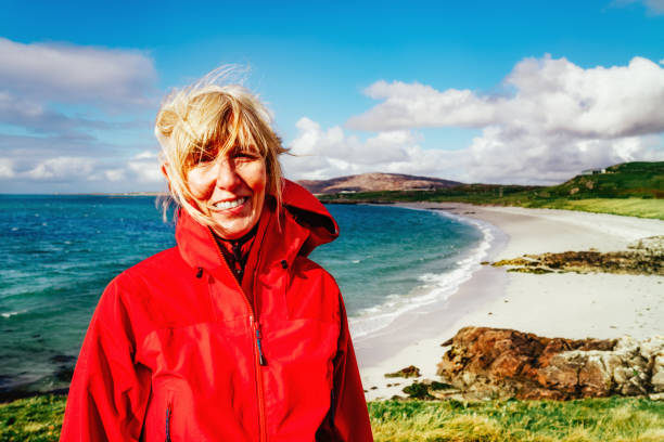 istock Eriskay beach stroll, South Uist, Scotland 1282459850