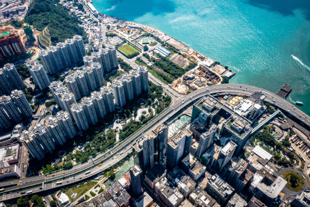 istock Drone view of Kwun Tong 1282462659