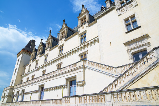 Paris : Hotel de Matignon entrance. It's a State building of french administration, where the first minister (head of government) work, with all his team, senior official and official or public servant. Situated rue de Varenne in Paris, 7 th district – arrondissement – in France.