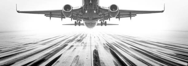 istock Airport Runway Fog 1282464207