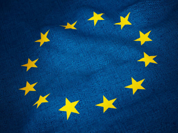 istock Waving European Union flag 1282480451