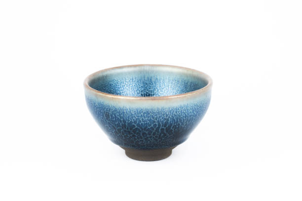 istock Chinese porcelain cup on white background 1282482837
