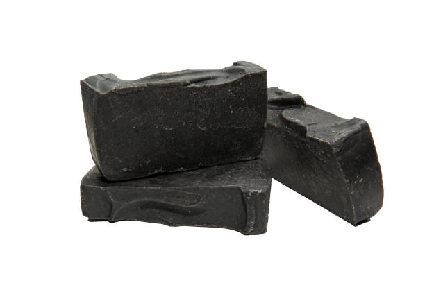 istock Bars of soap on white background 1282483343