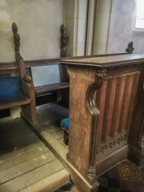 istock Inside St. George Church, Saint Cross, South Elmham, Suffolk 1282490323