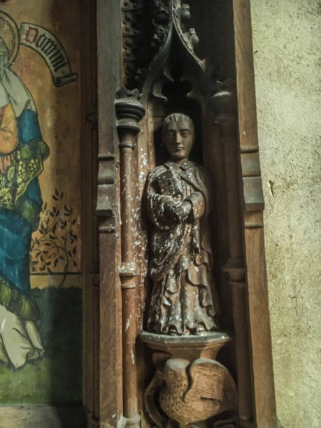 istock Inside St. George Church, Saint Cross, South Elmham, Suffolk 1282490381