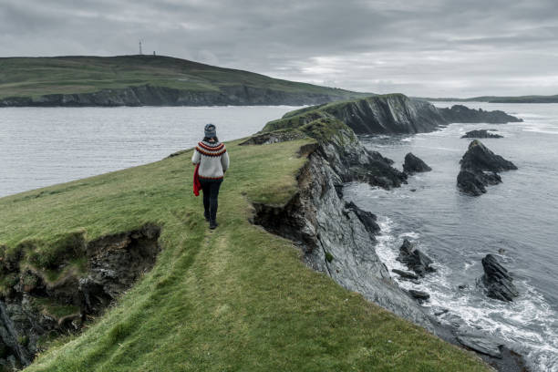 istock Hiking on a rocky coast 1282490731