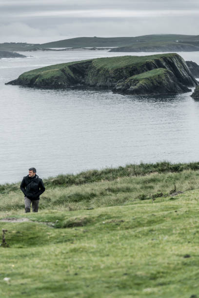 istock Hike on St Ninian's Isle, Shetland Islands 1282491587